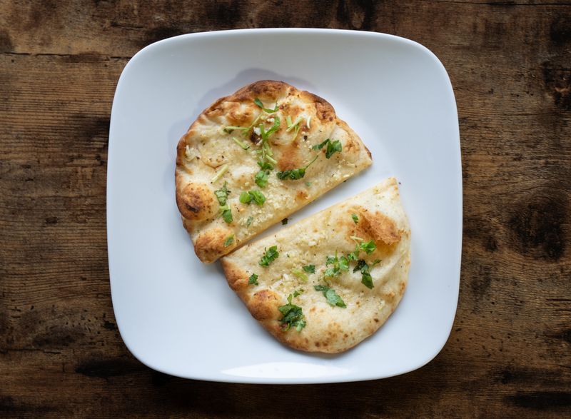 Garlic bread with herb butter and parmesan starter